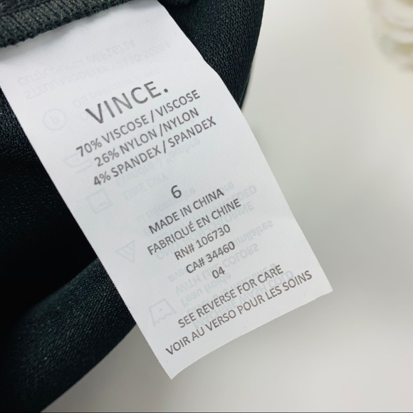 NEW Vince Pleated Gray Point Career Dress - Picture 8 of 11